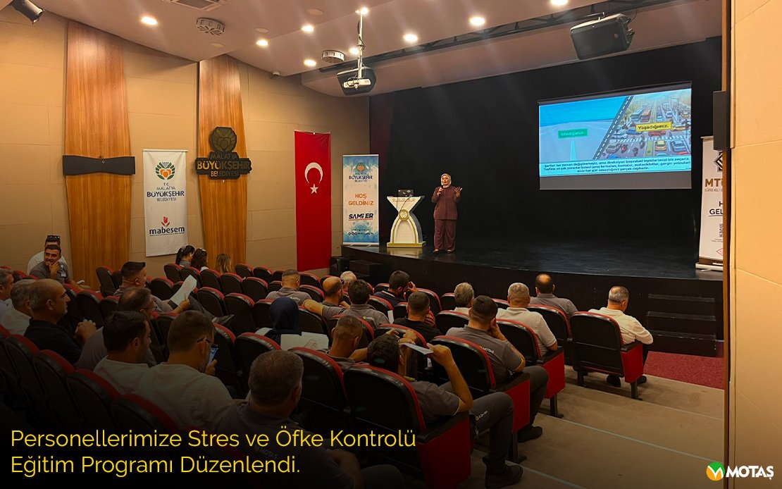 Personellerimize Stres ve Öfke Kontrolü Eğitim Programı Düzenlendi